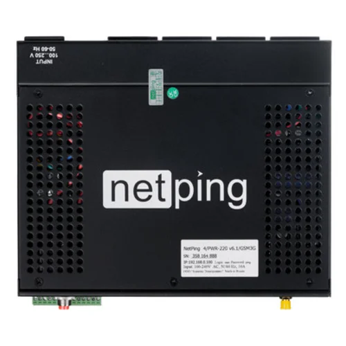 Устройство NetPing 4/PWR-220 v6.1/GSM3G (Разъём C13) Устройство NetPing 4/PWR-220 v6.1/GSM3G (Разъём C13)